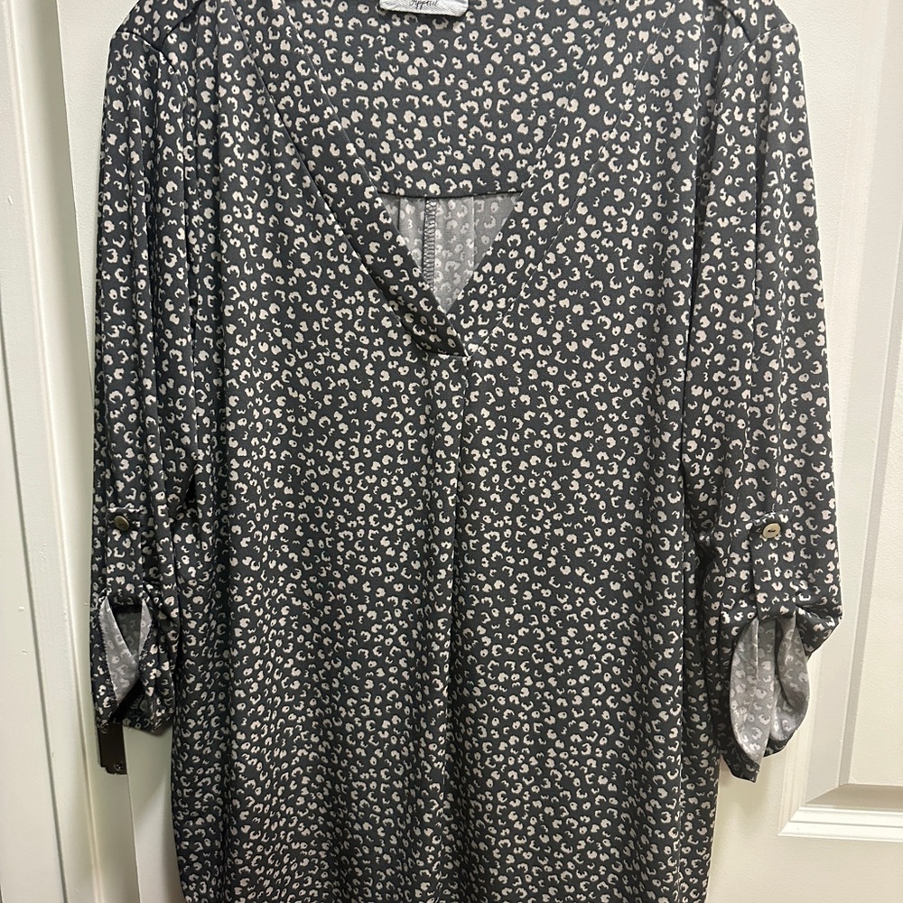 Beacon Apparel Leopard Print Top